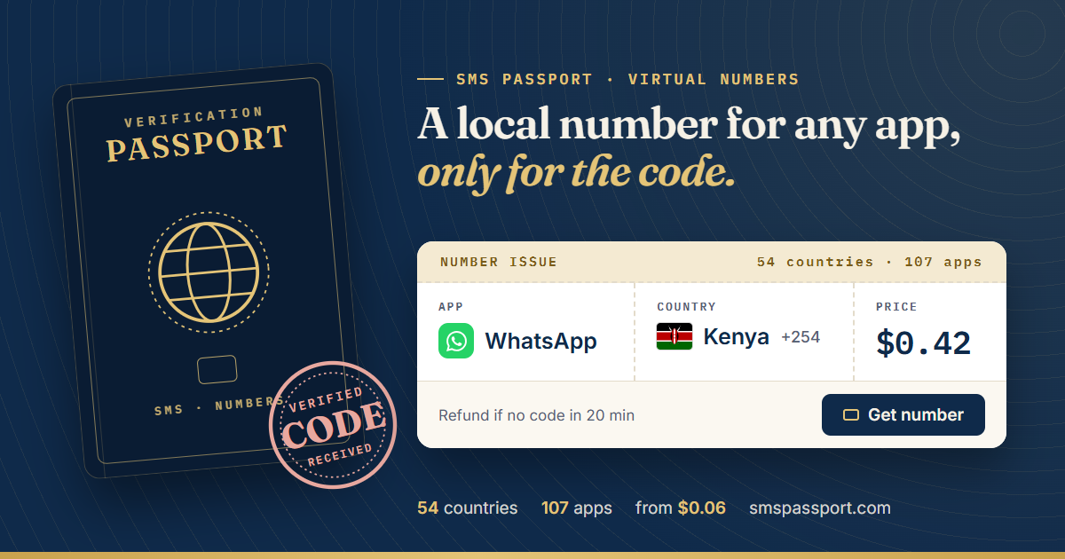 Viber Code Sms SMS Verification Services: 104 Apps With a Virtual Number | SMS Passport